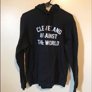 BRAND NEW Men’s “Cleveland Against the World” Hooded Sweatshirt
